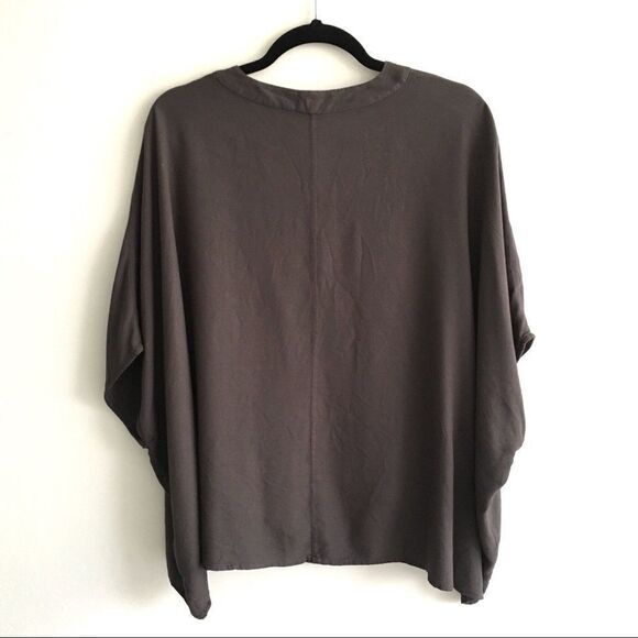 ARITZIA Talula Fawkner Kimono Lightweight Cardigan Gray S/M - Picture 3 of 7